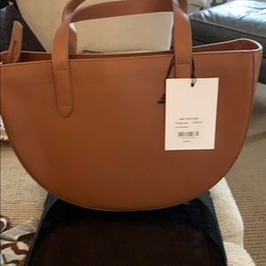 Cuyana semi circle bag